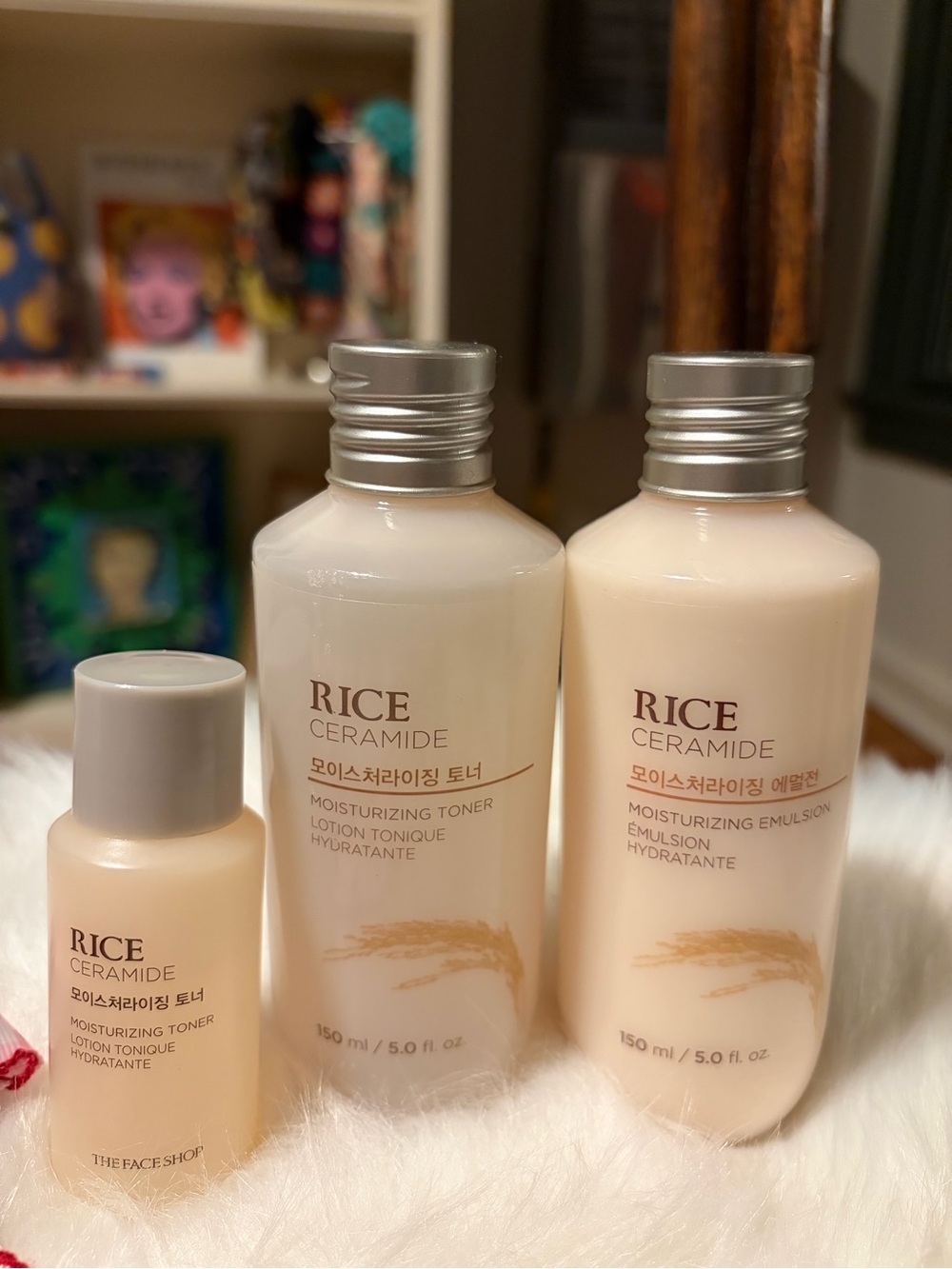 K-Beauty Lot: The Face Shop Rice Ceramide Toner & Emulsion Set